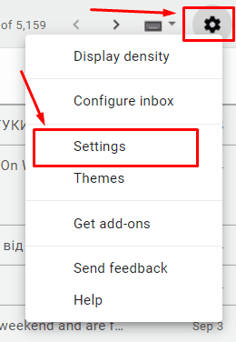 Gmail Settings