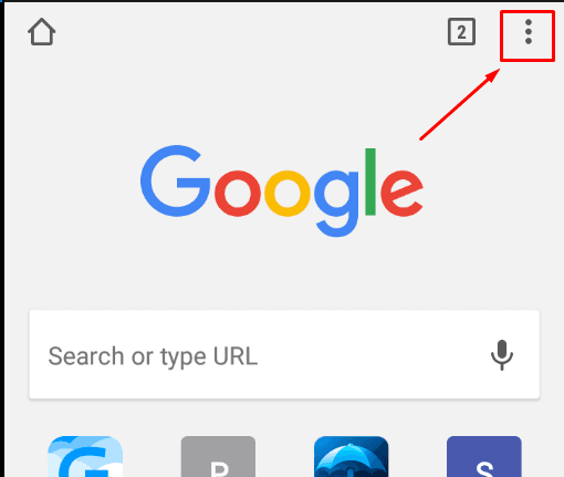 Google Chrome App