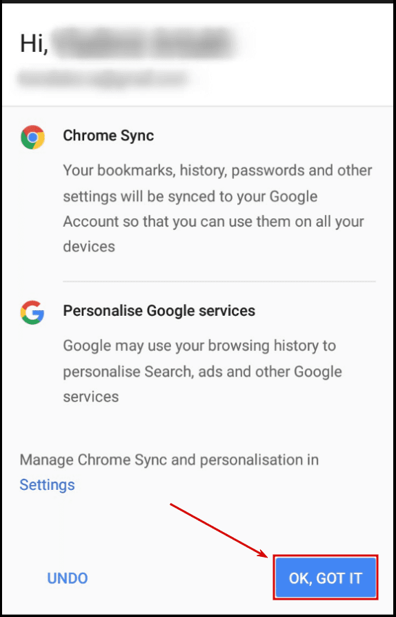 Google Chrome App. Identification