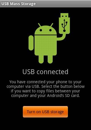 USB connected
