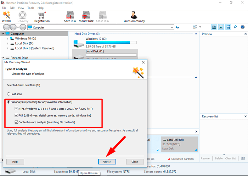 Hetman Partition Recovery