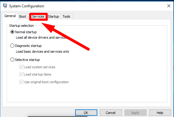 System configuration