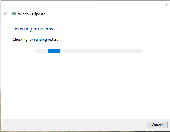 Windows Update Troubleshooter