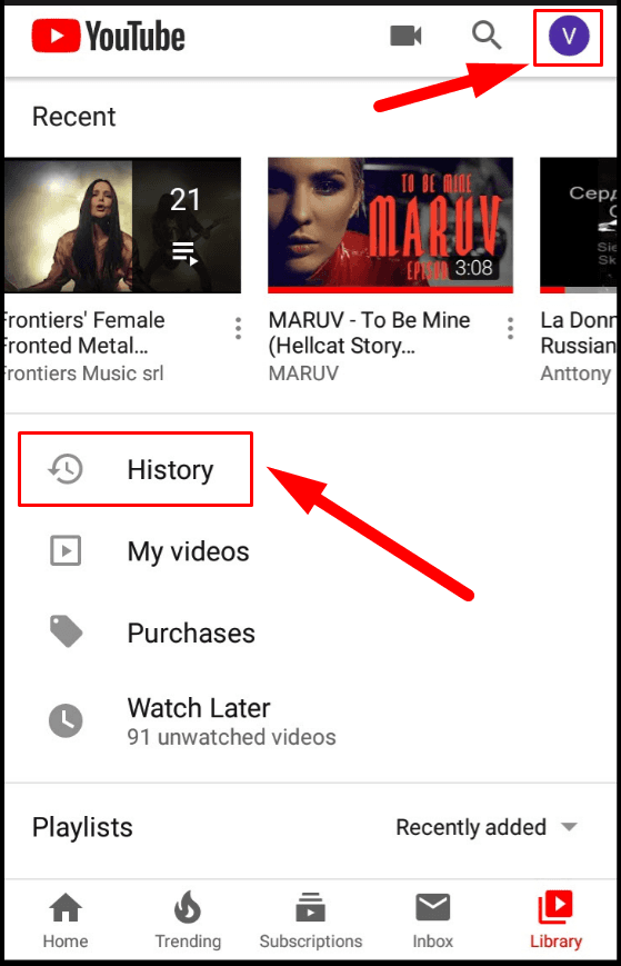 How to Clear Watch History and Search History on YouTube