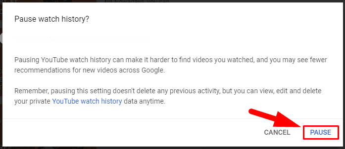 Youtube remember online history