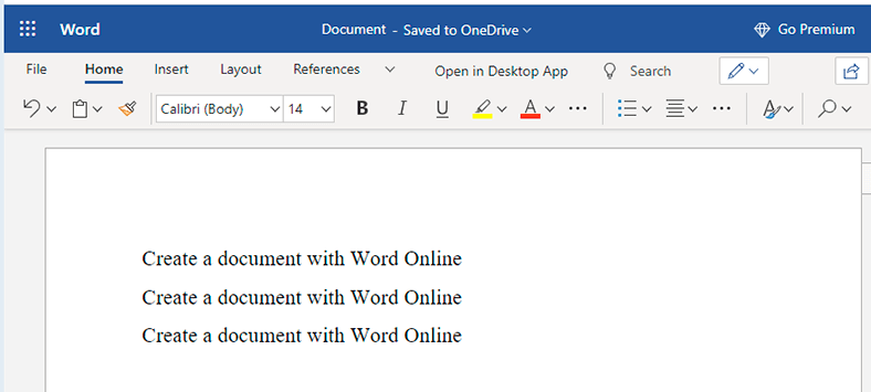 Program to open deals and edit docx files