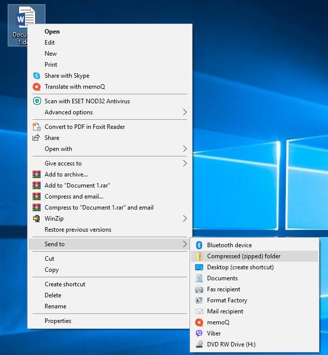 compare folders windows 10