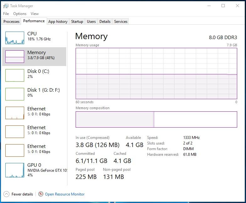 windows 10 memory compression high disk usage