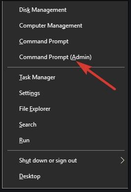 Run Command Prompt as Administrator