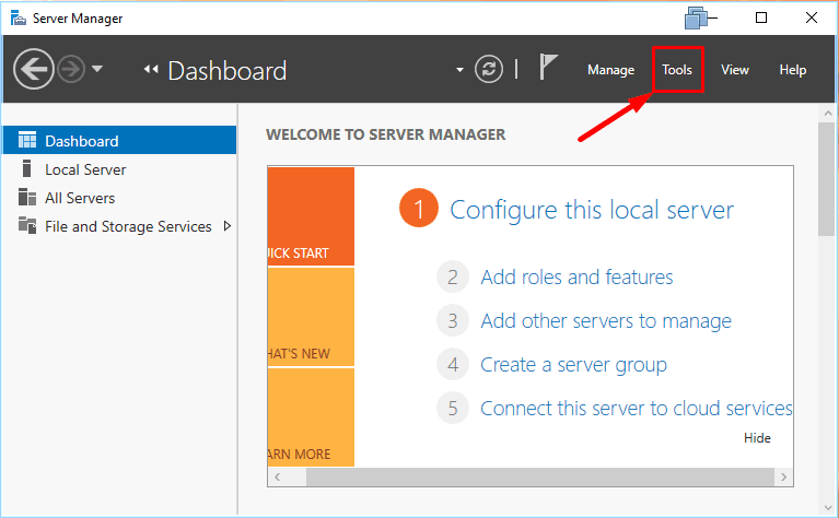 Service Application Dashboard