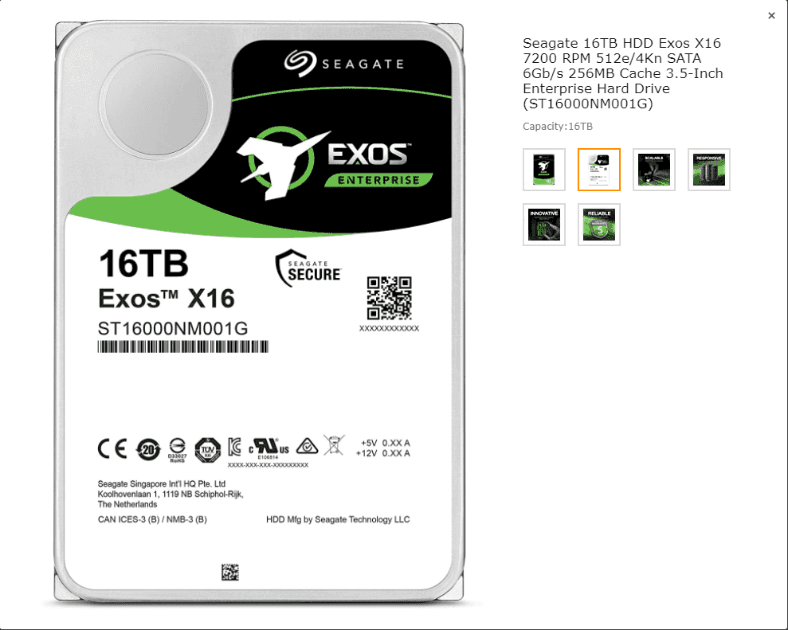 Seagate Exos Enterprise