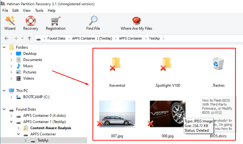 Hetman Partition Recovery