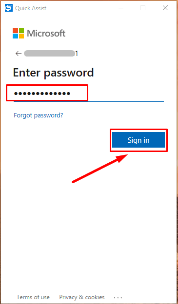 Microsoft account