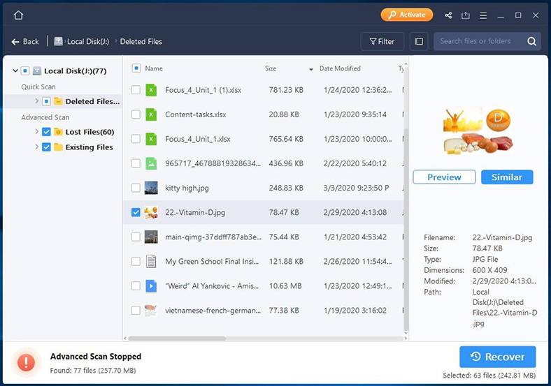 EaseUS Data Recovery Wizard