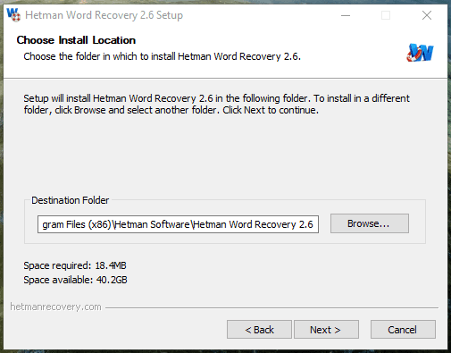 instal the new Hetman Word Recovery 4.6