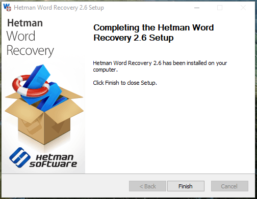 Hetman Word Recovery 4.6 for mac download