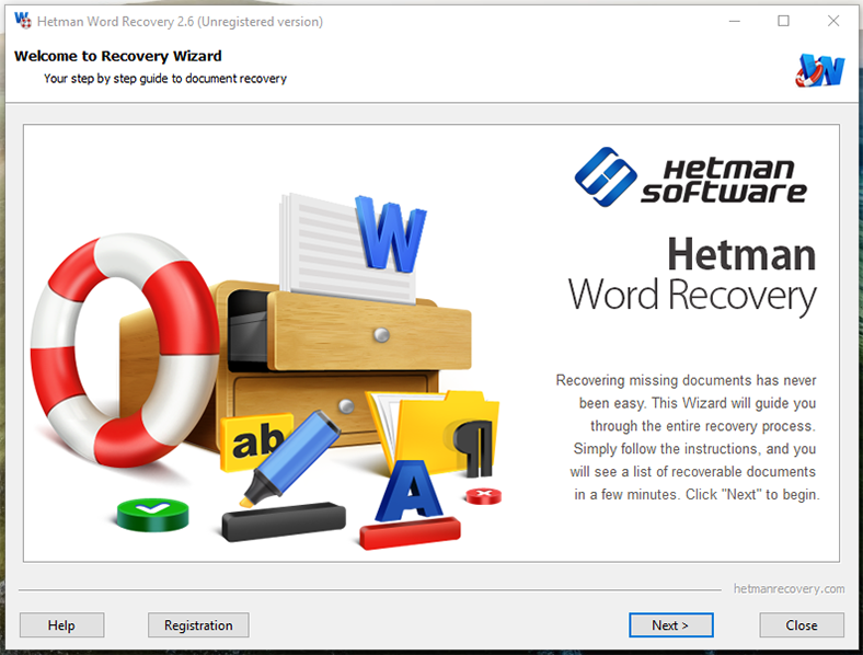 Hetman Word Recovery 4.6 download the new for mac