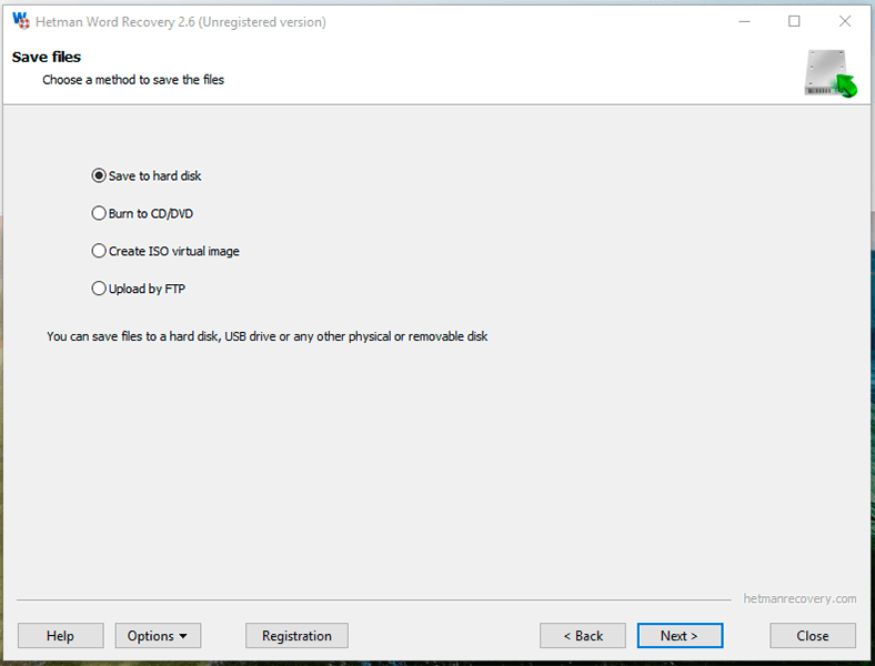 Hetman Word Recovery 4.6 free instals