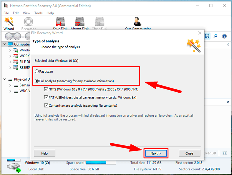 Hetman Partition Recovery