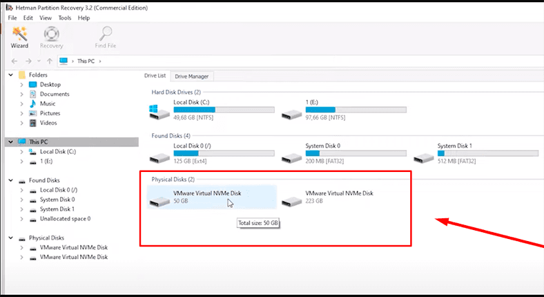 Hetman Partition Recovery