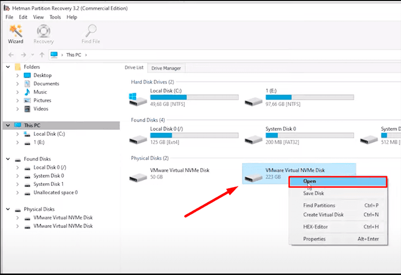 Hetman Partition Recovery