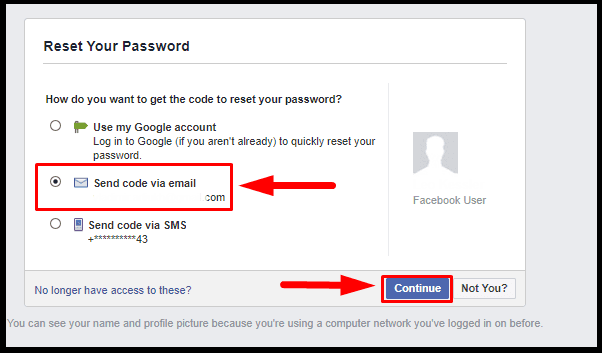 Forgot my Facebook password, how to reset it?