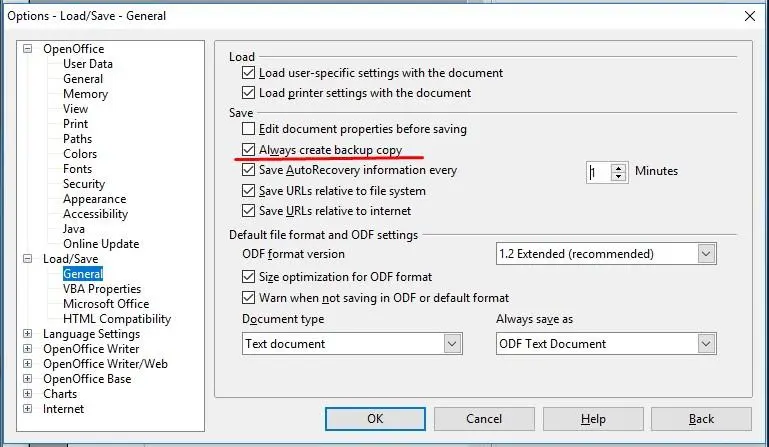 How to Recover an OpenOffice Document
