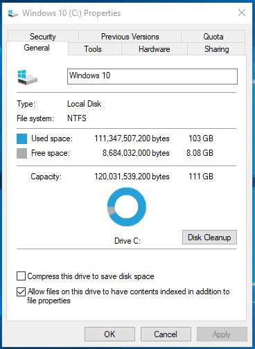 Disk Cleanup