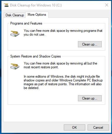 Disk Cleanup