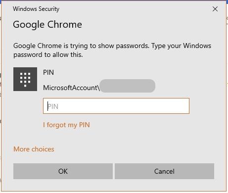 google chrome saved passwords