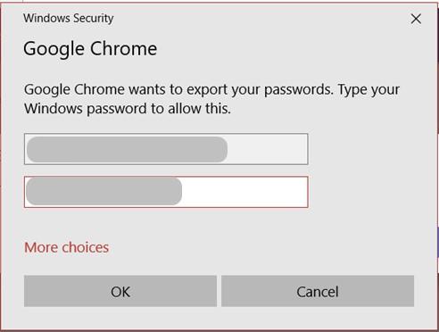 google chrome saved passwords location