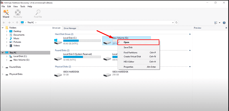 Hetman Partition Recovery