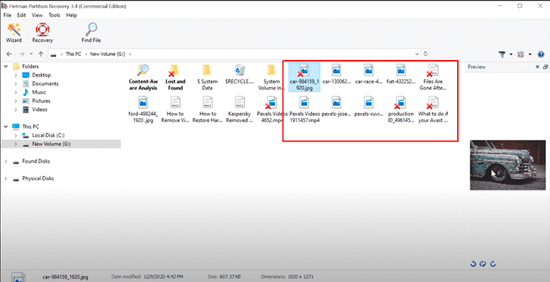 Hetman Partition Recovery