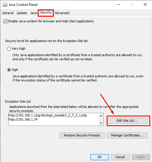 Installing and configuring Java