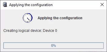 Dialogfeld Array-Rekonstruktion