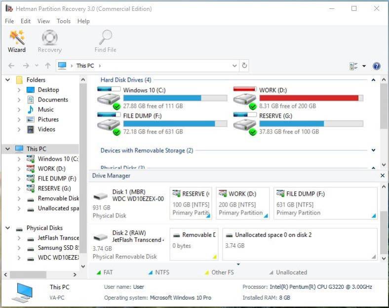 Hetman Partition Recovery