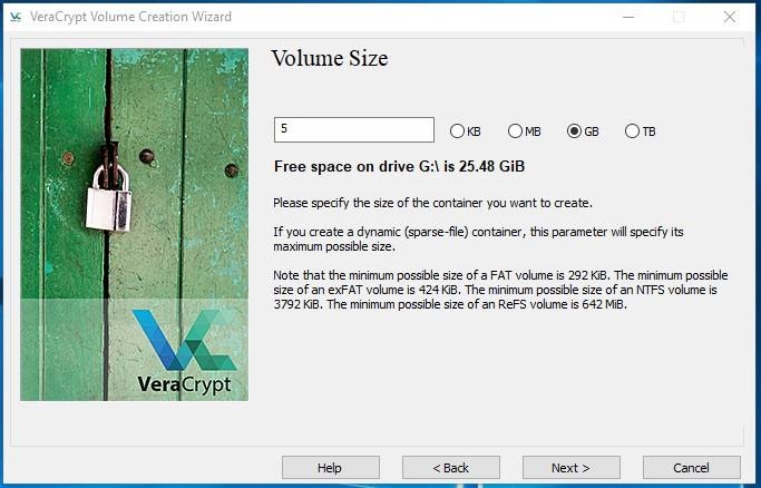 veracrypt traveler disk