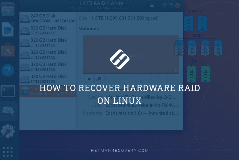 Linux RAID Data Recovery: Expert Guide for RAID 5, 1, 0 (mdadm)