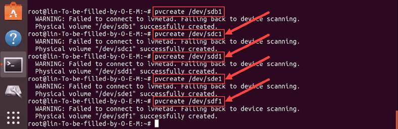 Exécutez toutes les commandes une par une.