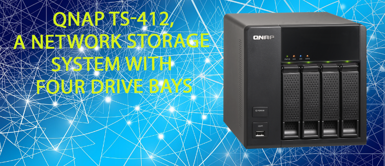 للإختبارات، نحن نستخدم NAS QNAP TS-412