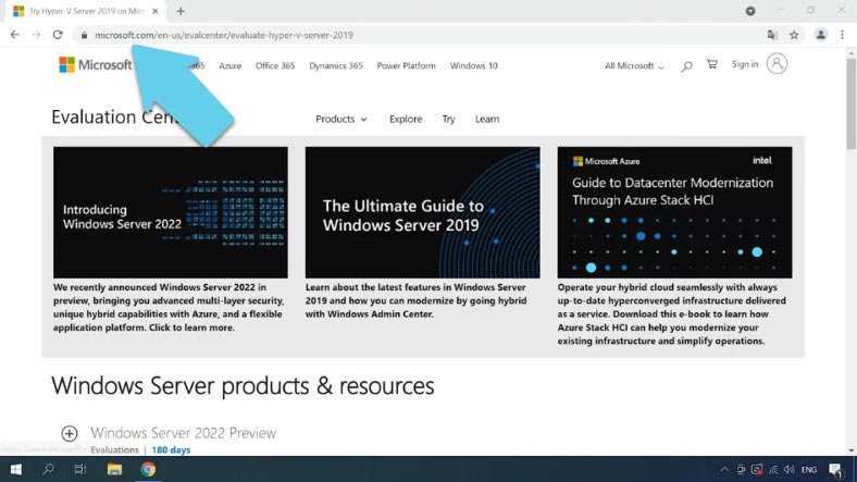 Microsoft official website