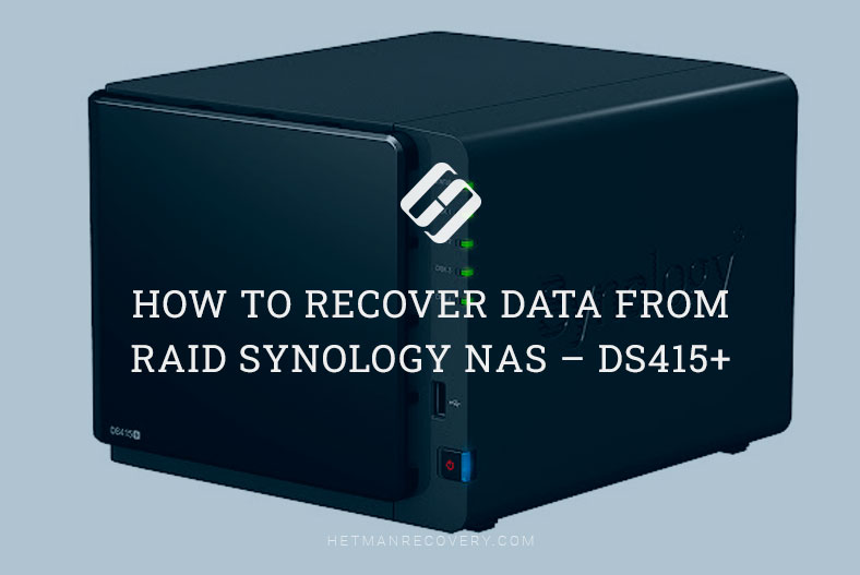 The overview of Synology NAS: Data organization and recovery