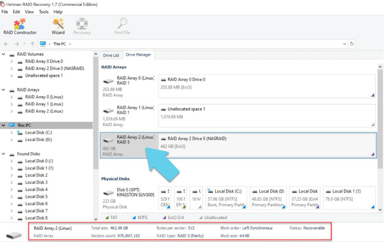 Matriz de resumo mostrada abaixo