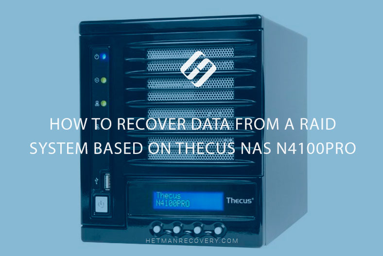 How to Recover Data from a RAID System Based on Thecus NAS ...