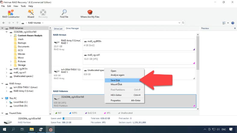 Creating disk images