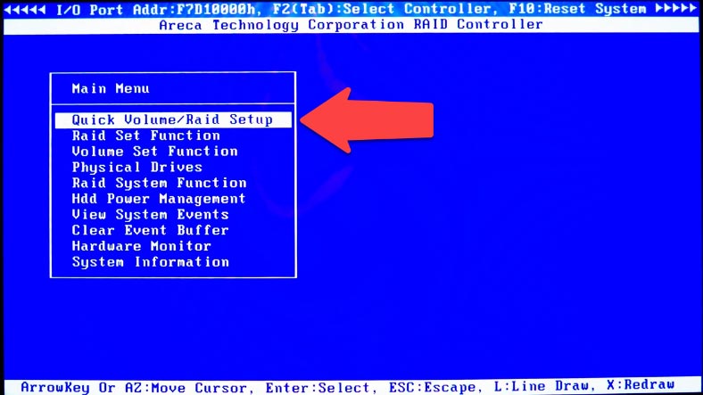 Volume rapide/Configuration RAID