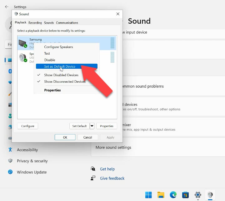 How to Fix No Sound Problem an HDMI TV and a Computer