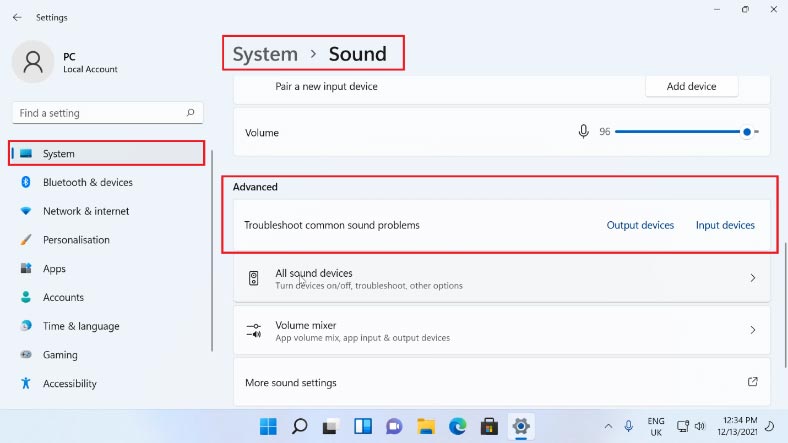 Troubleshoot common sound problems for input devices