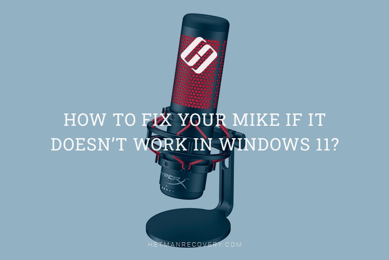 How to Fix Your Mike If It Doesn’t Work in Windows 11?