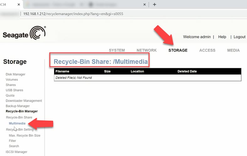 Recover deleted files from the Recycle Bin